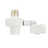 Motion Activated Light Socket,Adjustable Sensor Head, Auto On/Off Light Control,E26/E27 Motion Sensor Light Adapter Only Indoor Use for Porch,Basement,Storage Room