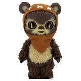 Mattel Star Wars Galactic Pals Plush Toy, Ewok 11 inch Soft Doll Set with Carrier & Personality Profile Card for Personalized Experience