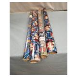 LOT OF CHRISTMAS WRAPPING PAPER