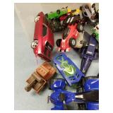 LOT OF CARS AND TRUCKS