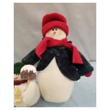 LOT OF SNOWMEN DECOR