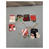 LOT OF RANDOM CHRISTMAS JEWELRY