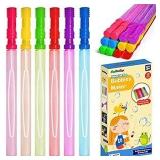 Bubble Wands 14ââ Big Pack Assorted Colors Non Toxic Summer Activity Party Favor Birthday Gift - 1 Dozen