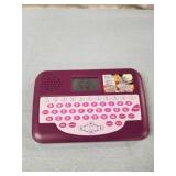 Barbie Handheld Computer Tablet Game Electronic Vintage Learning TESTED WORKING