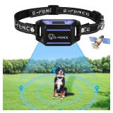 E-FENCE GPS Wireless Dog Collar Fence System, Electric Dog Collar Fence,Adjustable Warning Strength, Pet Containment System, Rechargeable, Outdoor Use Only - Retail: $92.31