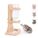 Niteangel Water Bottle with Stand for Syrian Dwarf Hamsters Gerbils Mice Rats Degus Small pet Rodents(White)