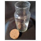 Large Corked Jar