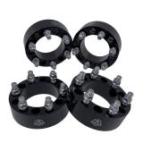 6x5.5 Wheel Spacers 2 Inch, Set of 4 6 Lug 50mm Wheel Centric Adapter   Fits Chevy, GMC & Cadillac   1999 2022 Silverado, Sierra, Avalanche, Tahoe & Suburban   6x139.7mm Bolt Pattern, M14x1.5 Studs