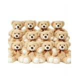 12 Pack Teddy Bears Bulk Teddy Bear Stuffed Animal Baby Shower Bear Plush Gifts for Christmas Valentine