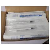 50 Pcs 1ml Syringes with Caps Oral Dispenser Individually Sterile Warpped for Medicine Dropper, Colostrum Collect Feeding Pets, Liquid