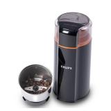 KRUPS: 3oz Silent Vortex Coffee and Spice Grinder with Removable Bowl Easy to Use, 5 Times Quieter 175 Watts Coffee, Spices, Dry Herbs, Nuts, Dishwasher Safe Bowl, 12 Cup Black