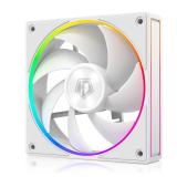 ID-COOLING AF-127-W 120mm Case Fan ARGB FDB Bearing PC Fan Daisy Chain Connector Computer Fan for Radiator/CPU Air Cooler/Computer Case, White