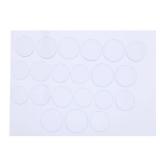 Watch Glass Lens, 21Pcs 35â45mm Round Flat Watch Crystal Glass Lens Set Smooth Thickness 1.2mm, Clear Flat Mineral Replacement Parts for Watchmaker Repair