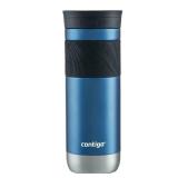 Contigo Byron Vacuum-Insulated Stainless Steel Travel Mug, 20oz - Leak-Proof Lid, BPA-Free, Blue Corn - Perfect Reusable Cup for Coffee or Water; hot and cold beverage holder