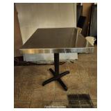 Stainless Steel Metal Top Table