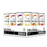 CELSIUS Assorted Flavors Official Variety Pack Functional Essential Energy Drinks 12 fl oz (Pack of 12)(Retail $21.99)