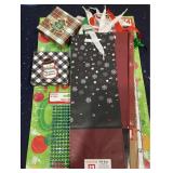 Seven Assorted Bottle Bags, Value Gift Pack (6 Ct), Two Small Gift Boxes, and One Pkg Gem Stickers