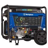 Westinghouse Outdoor Power Equipment 12500 Peak Watt Dual Fuel Home Backup Portable Generator, Remote Electric Start, Transfer Switch Ready, Gas and Propane Powered, CO Sensor - Retail: $1249.00