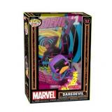 Funko Pop! Marvel Daredevil Comic Cover Exclusive Glow-in-The-Dark Vinyl Bobblehead Figure, 4.45 inches.