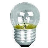 7 1/2 Watt Soft White S11 Dimmable Clear Incandescent Night Light (BP71/2S), 2700K Soft White, 2.2"H x 1.4"D