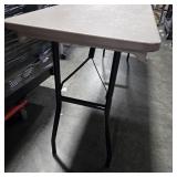 Commercial Duty 6 Ft Narrow Folding Utility Work Prep Table