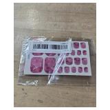 Pink Nail Sticker Sheet Kit