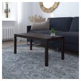 Ameriwood Home Parsons Coffee Table, Espresso