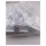 Chip Clips White with Logo (Pack of 10)