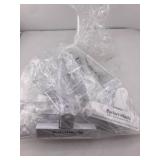 Chip Clips White with Logo (Pack of 10)