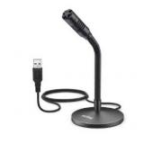 FIFINE Mini Gooseneck USB Microphone for Dictation and Recording,Desktop Microphone for Computer Laptop PC.Plug and Play Great for Skype,YouTube,Gaming, Streaming,Voiceover,Discord and Tutorials-K050 