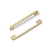 Haliwu 5 Pack 8 Inch Brushed Gold Cabinet Pulls, Gold Cabinet Handles, Brass Cabinet Pulls Gold Dresser Pulls Drawer Pulls, Solid Zinc Alloy Cabinet Handles Kitchen Hardware