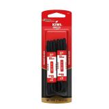 Kiwi Dress Shoe Laces, round, Black, 0.32 Oz