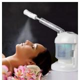 New Kingsteam Facial Steamer - Ozone Steamer with Extendable Arm - Professional Nano Ionic Facial Steamer for Deep Cleaning - Portable for Personal Care Use at Home or Salon