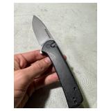 CIVIVI Conspirator Flipper & Button Lock Knife Micarta Handle (3.48" Nitro-V Blade) C21006-1 *Retails at $70*