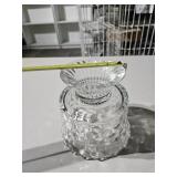 Footed Compote Whitehall Clear EAPG Pressed Glass Candy Nut Dish by COLONY