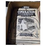 Whole box of Vintage Sheet Music, some have intrument as well, some in ok condition some in good condition