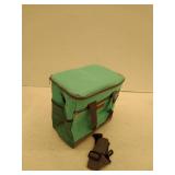 Iknoe Large Cooler Bag Collapsible 24 Can Insulated Bag, Mint Green