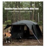 Poon Saan Villa Family Tent, Black