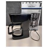 Mainstays 12 Cup Programmable Coffee Maker, Drip Coffee Maker