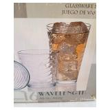 Gibson Home 16 Piece Jewelite Tumbler and Double Old Fashioned Glass Set