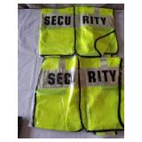 LOT OF 2 TUFF GUARD SAFETY VEST SIZE XL