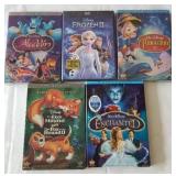 LOT OF 5 DISNEY MOVIES