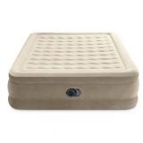 Intex Ultra Plush 20 in Queen Air Mattress with 120V Internal Pump.