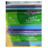 2pk 32ct Lavender Swiffer Wet Cloths