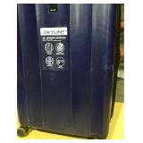 Skyline Hardside Large Checked Spinner Suitcase