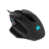 CORSAIR NIGHTSWORD RGB Gaming Mouse For FPS, MOBA - 18,000 DPI - 10 Programmable Buttons - Weight System - iCUE Compatible - Black