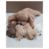 PixieCrush Adopt Me Dog Stuffed Animals for Girls Ages Three to Eight- Mommy Labradoodle with Four Puppies- Magical Dog Pillow Plushie - Enchanting Toy Dog Surprise for Imaginative Play