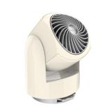 Vornado Flippi V6 Compact Air Circulator Fan, Quiet Portable Travel Fan for Office or Bedroom, Adjustable Head, 2 Speeds, Vintage White