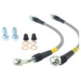 StopTech 950.44507 Stainless Steel Braided Brake Hose Kit Rear Stainless Steel Braided Brake Hose Kit