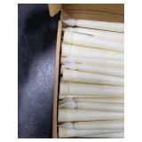 Treela 24 Pcs Flameless Taper Candles Bulk LED Taper Candles Sticks Battery Operated for Christmas Birthday Wedding Party Church Table Decoration